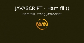 Hàm fill() trong JavaScript