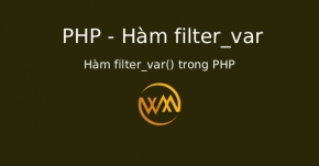 Hàm filter_var() trong PHP