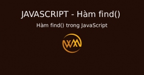 Hàm find() trong JavaScript