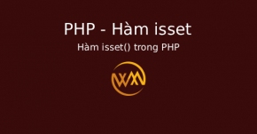 Hàm isset() trong PHP