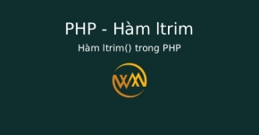 Hàm ltrim() trong PHP
