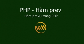 Hàm prev() trong PHP