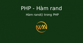 Hàm rand() trong PHP