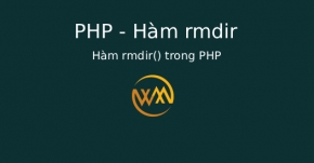 Hàm rmdir() trong PHP