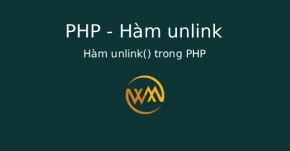 Hàm unlink() trong PHP
