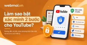 Làm sao bật xác minh 2 bước cho YouTube?