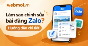 Làm sao chỉnh sửa bài đăng Zalo?