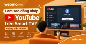 Làm sao đăng nhập YouTube trên Smart TV?