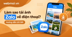 Làm sao tải ảnh Zalo về điện thoại?