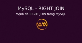 Mệnh đề RIGHT JOIN trong MySQL