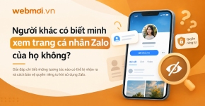 Người khác có biết mình xem trang cá nhân Zalo của họ không?
