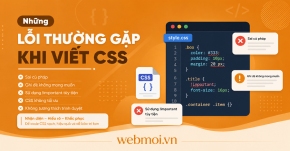 Những lỗi thường gặp khi viết CSS