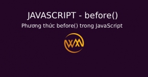 Phương thức before() trong JavaScript