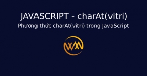 Phương thức charAt(vitri) trong JavaScript