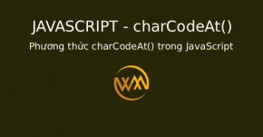 Phương thức charCodeAt() trong JavaScript