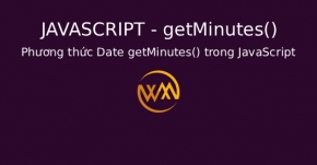 Phương thức Date getMinutes() trong JavaScript