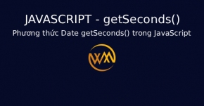 Phương thức Date getSeconds() trong JavaScript
