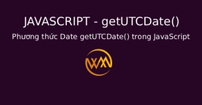 Phương thức Date getUTCDate() trong JavaScript