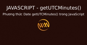 Phương thức Date getUTCMinutes() trong JavaScript