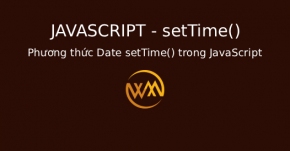 Phương thức Date setTime() trong JavaScript