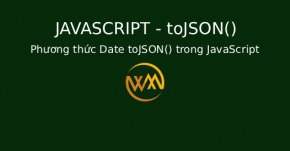 Phương thức Date toJSON() trong JavaScript