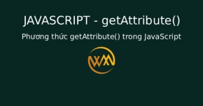 Phương thức getAttribute() trong JavaScript