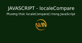 Phương thức localeCompare() trong JavaScript