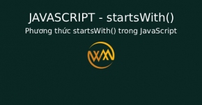 Phương thức startsWith() trong JavaScript