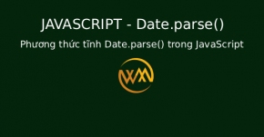 Phương thức tĩnh Date.parse() trong JavaScript