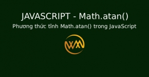 Phương thức tĩnh Math.atan() trong JavaScript