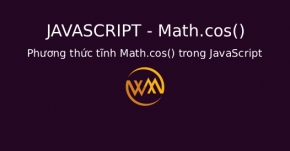 Phương thức tĩnh Math.cos() trong JavaScript