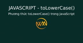 Phương thức toLowerCase() trong JavaScript
