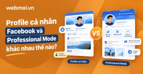 Profile cá nhân Facebook và Professional Mode khác nhau thế nào?