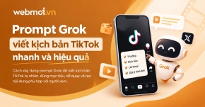 Prompt Grok viết kịch bản TikTok