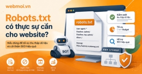 Robots.txt có thực sự cần cho website?