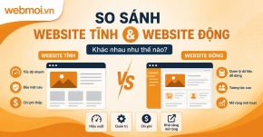So sánh Website tĩnh và Website động