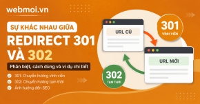 Sự khác nhau giữa Redirect 301 và 302