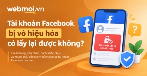 Tài khoản Facebook bị vô hiệu hóa có lấy lại được không?