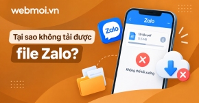 Tại sao không tải được file Zalo?
