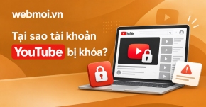 Tại sao tài khoản YouTube bị khóa?