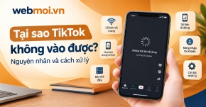 Tại sao TikTok không vào được?