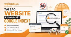 Tại sao website không được google index?