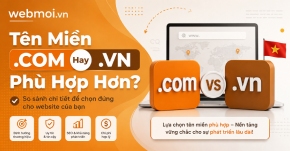 Tên Miền .COM Hay .VN Phù Hợp Hơn?