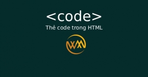 Thẻ code trong HTML