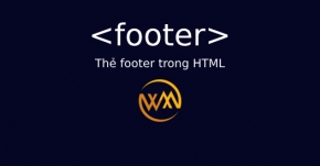 Thẻ footer trong HTML