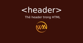 Thẻ header trong HTML