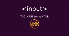 Thẻ INPUT trong HTML
