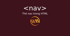 Thẻ nav trong HTML
