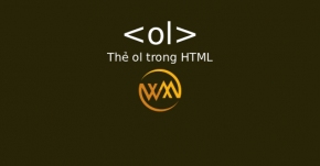 Thẻ ol trong HTML