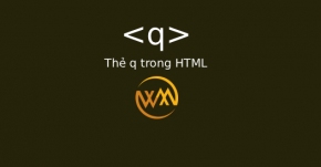 Thẻ q trong HTML